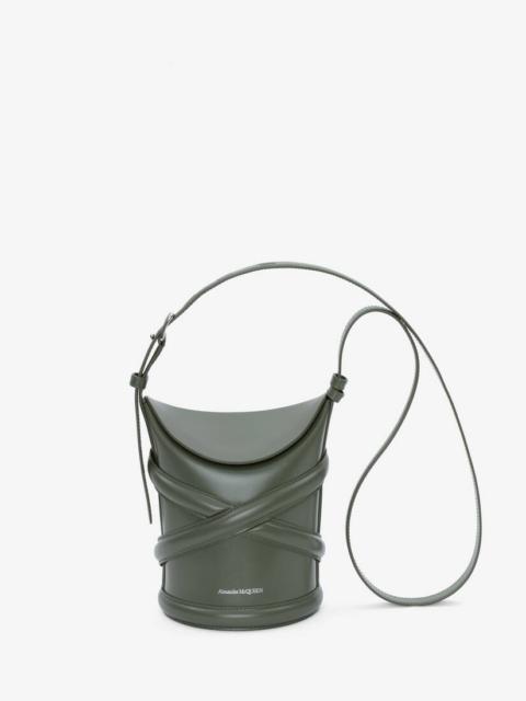 Alexander McQueen Women's The Curve in Military Green