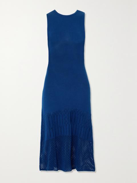 ESCVDO + Net Sustain Tondero Organic Pima Cotton Midi Dress