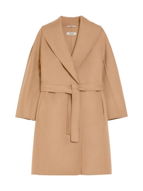 Max Mara Women's Double Faced Wool Robe Coat - Camel