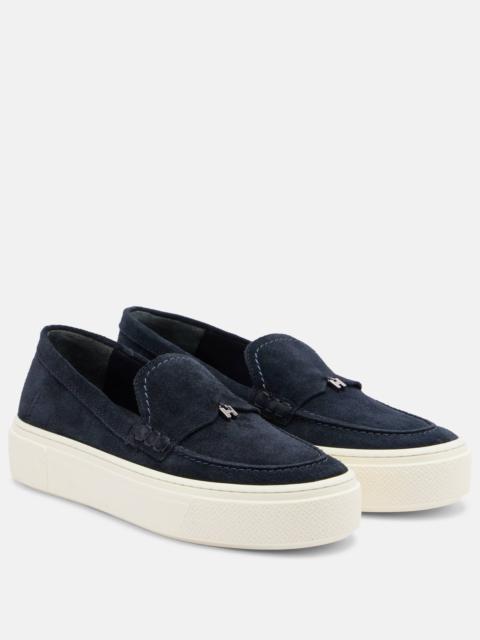 HOGAN H705 suede slip-on shoes