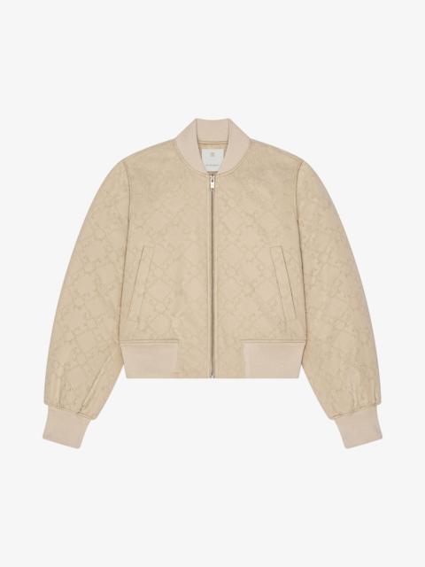Givenchy BOMBER IN MONOGRAM 72 COTTON