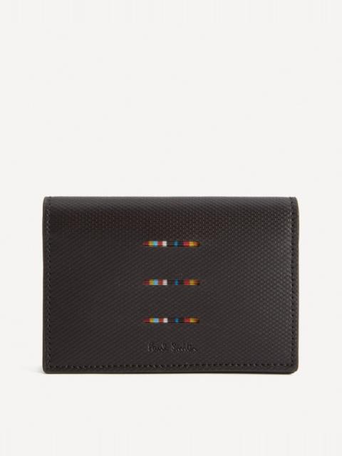 Paul Smith Brown Fold Over Leather Wallet