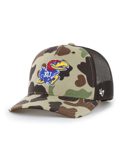 Carhartt Kansas Jayhawks '47 Camo Trucker