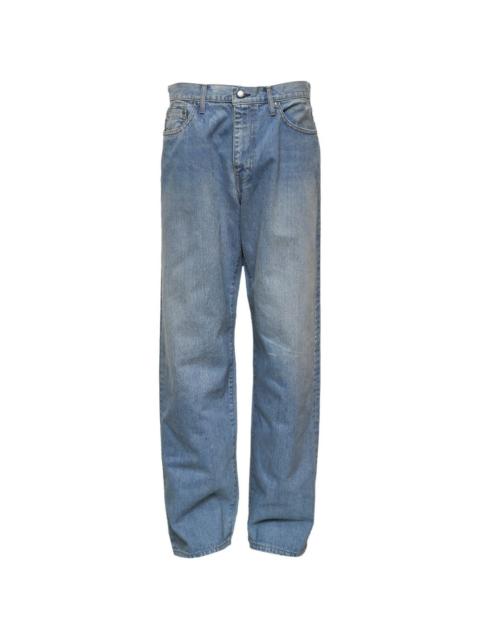 vowels baggy-fit jeans