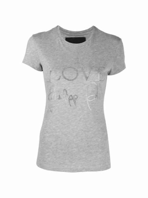 PHILIPP PLEIN logo-print short-sleeved T-shirt