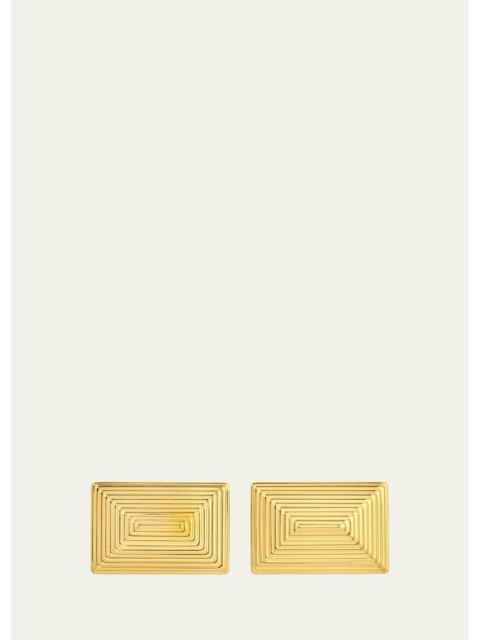 HEAVEN MAYHEM Celeste Earrings, Gold