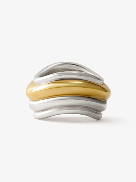 TOUS XL two-tone Ring TOUS Lia