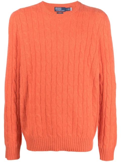 Polo Ralph Lauren cable-knit cashmere jumper