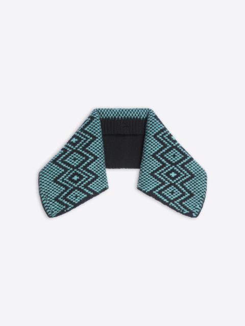 Dries Van Noten JACQUARD WOOL COLLAR