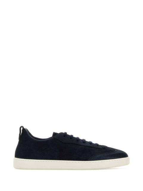 Church's Blue Suede Rushden Sneakers Navy
