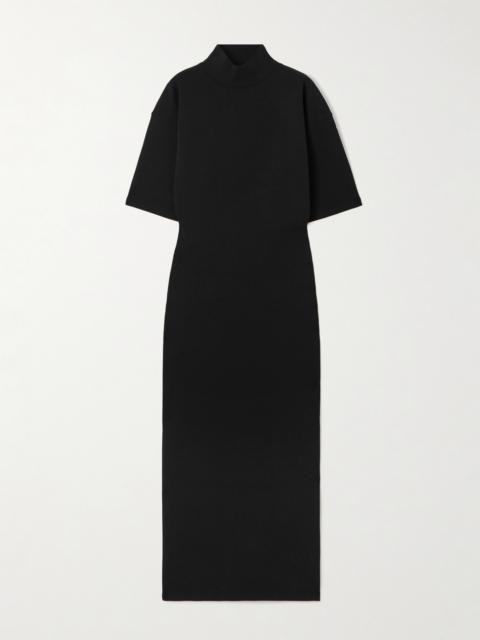 Jean Paul Gaultier Printed Cotton-blend Jersey Maxi Dress