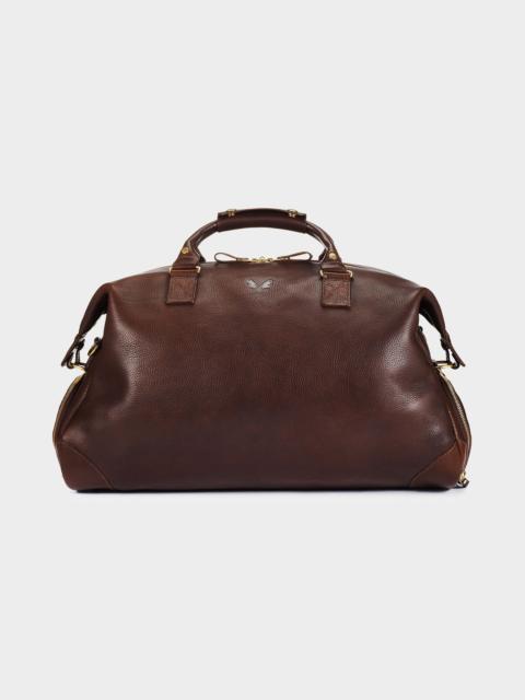 BENNETT WINCH Bennett Winch Leather Weekender