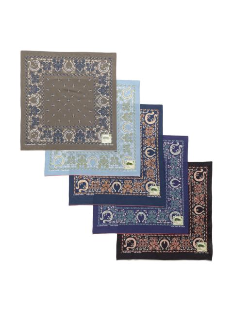 Kapital Fastcolor Selvedge Bandana (Antler NAJA) 20x20