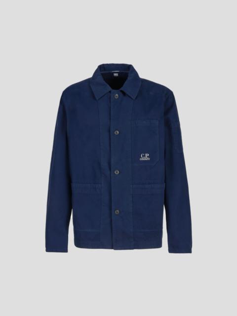 C.P. Company Military Twill Emerized Workwear Shirt