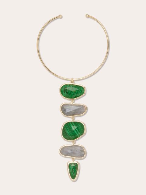 RAMY BROOK Maria Layered Stone Necklace