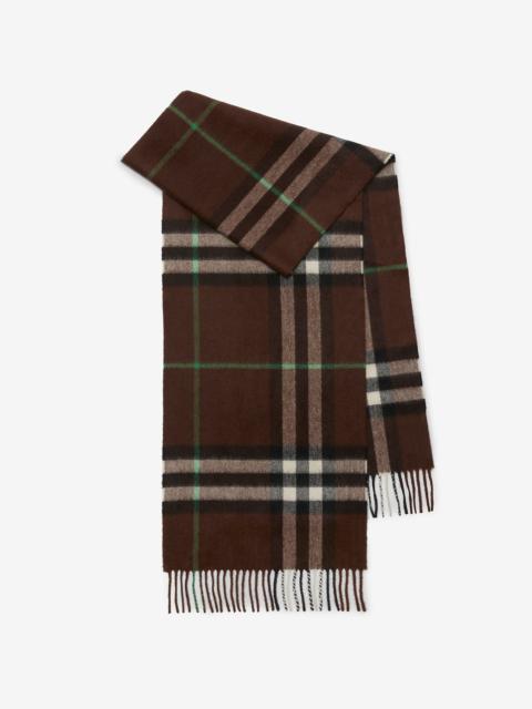 Burberry Check Cashmere Scarf