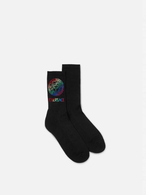 VERSACE CHERSACE Pride Socks