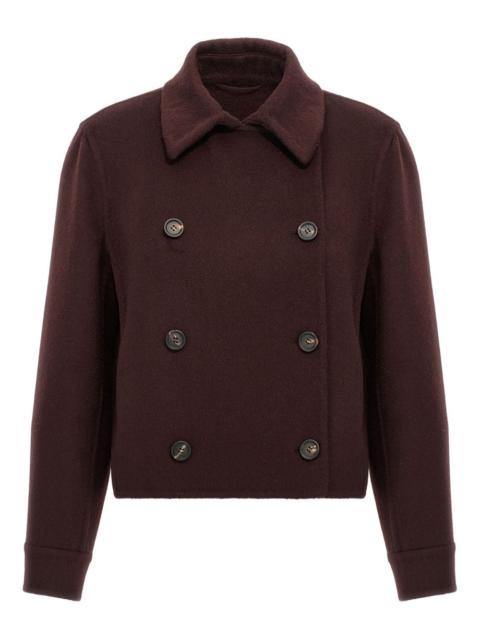 Monile double-breasted cashmere jacket