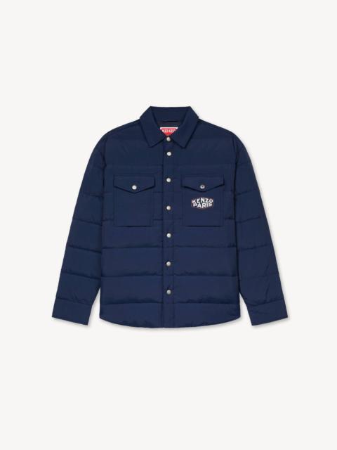 KENZO 'KENZO Paris Frame' light quilted padded overshirt