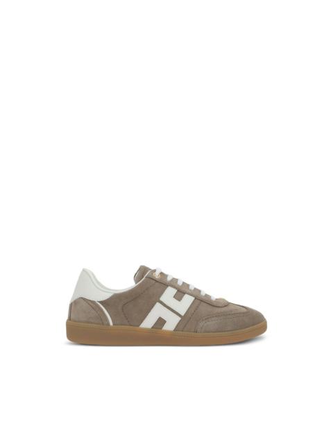 ELISABETTA FRANCHI suede logo sneakers