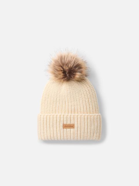 Timberland Women's Chunky Knit Pom Beanie