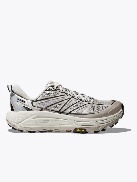 HOKA Stealth/Tech Mafate Speed 2 Shoes in Putty/Black