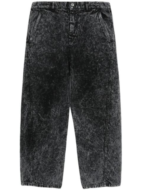 OAMC acid-wash straight-leg jeans