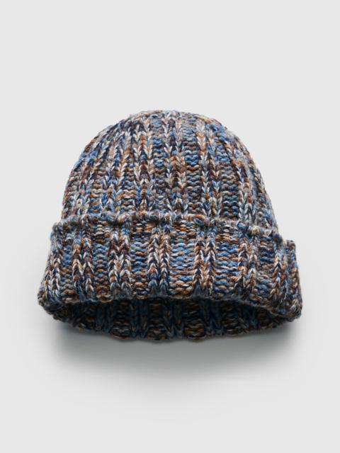 HOWLIN' "Marled Fantasies" Wool Beanie in Jeans Mix