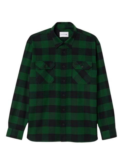 LACOSTE checked shirt