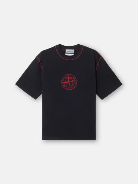 Stone Island 2100001 COMBED ORGANIC COTTON JERSEY