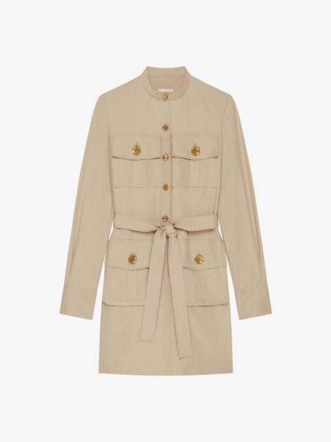 Givenchy SAFARI DRESS IN POPLIN