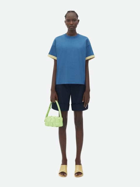 Bottega Veneta Relaxed Fit Double Layer Cotton T-Shirt
