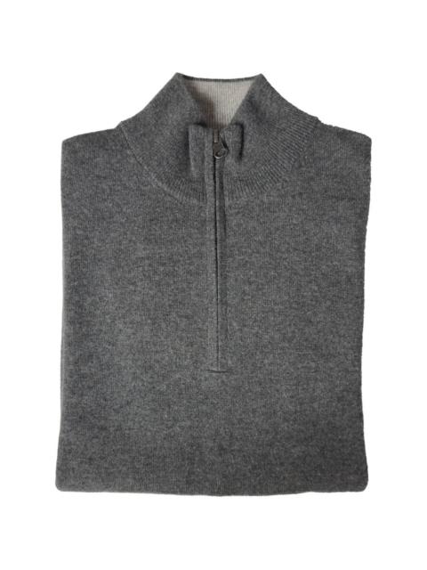 Hartford quarter-zip sweater