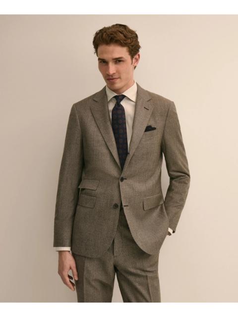 Brooks Brothers Slim Fit Wool Mini-Houndstooth 1818 Suit