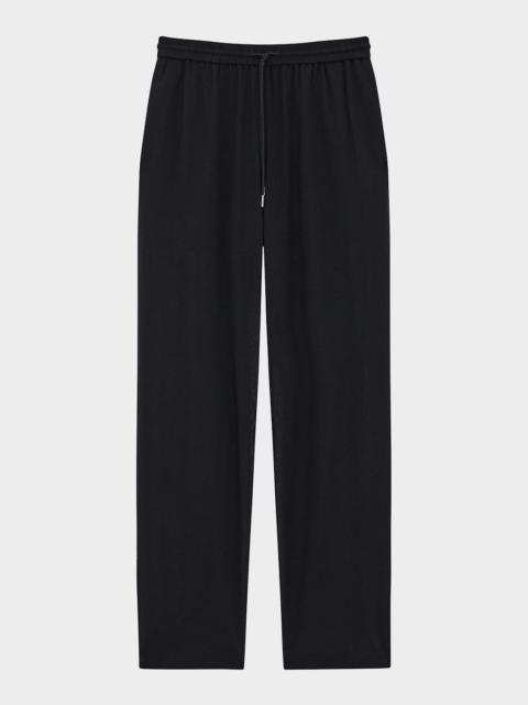 Drawstring Pull-On Pants