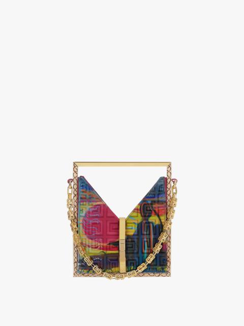 Givenchy MICRO CUT OUT BAG IN BOX LEATHER WITH CHAIN