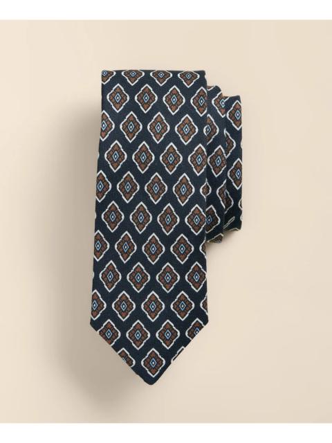 Brooks Brothers Linen-Silk Foulard Tie