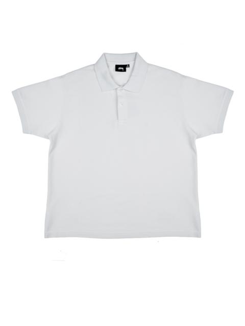 Stüssy Classic Pique Polo Off White