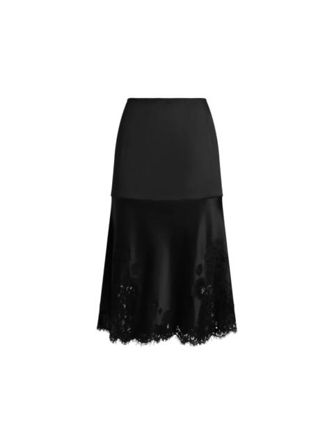 Dolce & Gabbana LACE DETAIL SKIRT