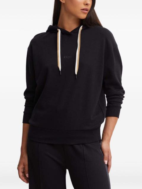 BOSS logo-print hoodie
