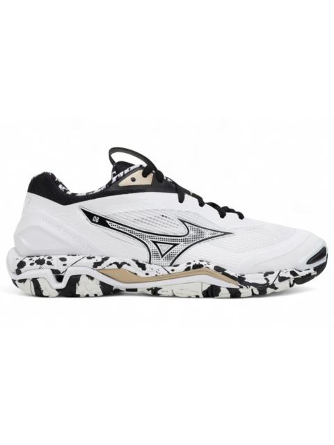 Mizuno Mizuno Wave Stealth 6 White Black Ge Gold