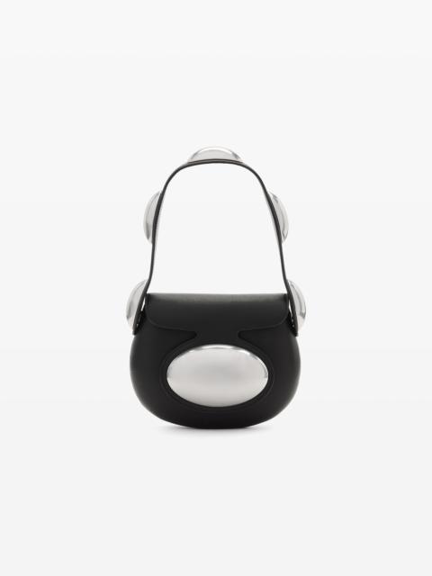 DOME SMALL SHOULDER BAG IN SMOOTH COW LEATHER