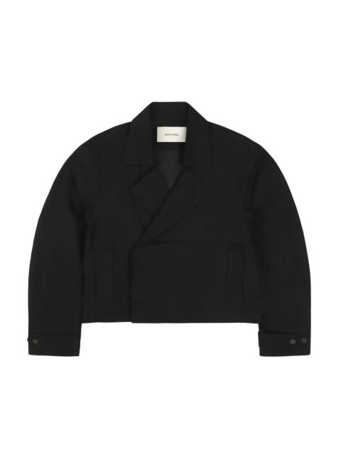 entire studios DOCK JACKET CARBON BLACK