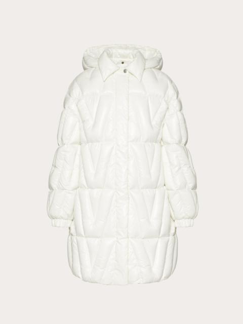 NYLON LAKKE' DOWN JACKET