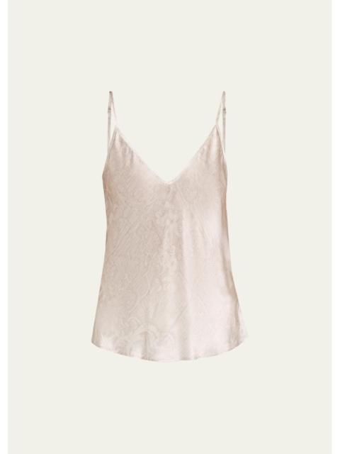 L'AGENCE Lexi Silk Jacquard Camisole