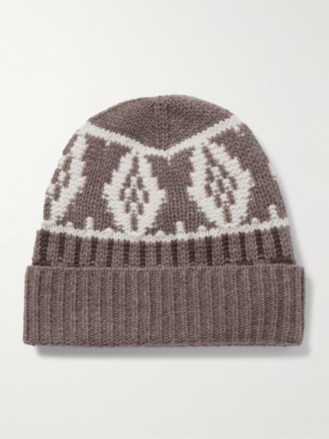 arch4 Lorenz Fair Isle Cashmere Beanie
