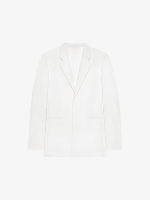 Givenchy EXTRA FITTED JACKET IN WOOL AND MOHAIR