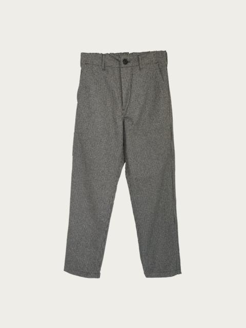 French Work Pant - Light Grey Houndstooth