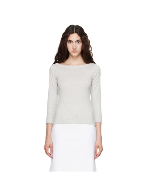 FLORE FLORE Gray Steffi T-shirt