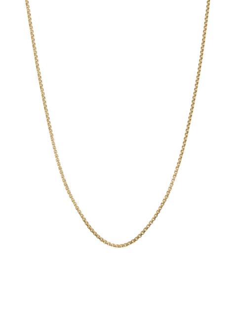 DAVID YURMAN Women's Box Chain Necklace in 18K Yellow Gold, 1.25mm - Gold
